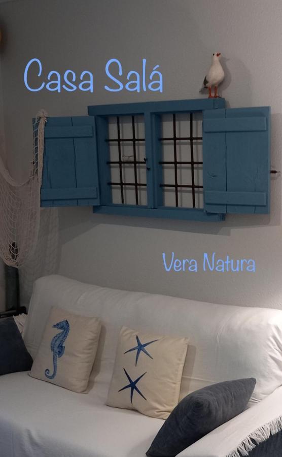 Casa Sala, Alojamiento Con Encanto En Vera Natura ภายนอก รูปภาพ